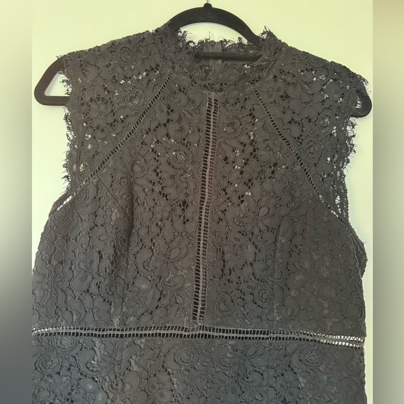 Bardot Dresses & Skirts - Bardot Lace Black Dress -12